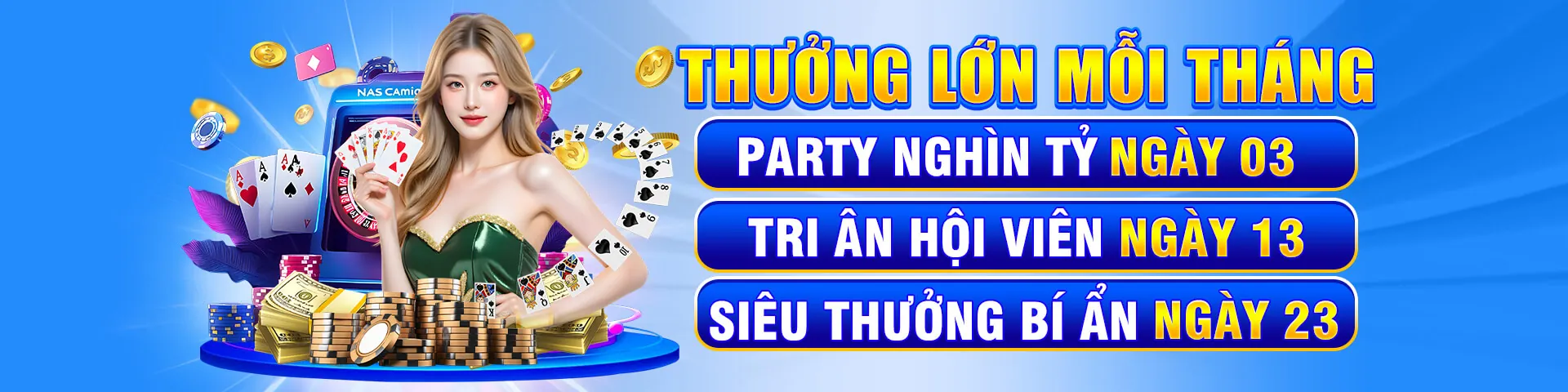 Máy đánh bạc tại sòng bạc trực tuyến tp88 chính thức với đèn sáng và tiền vàng