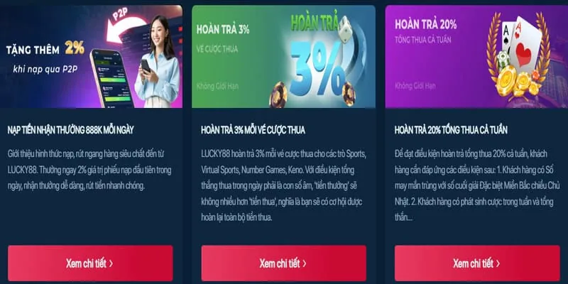 Ưu đãi chào mừng thành viên mới với tiền thưởng